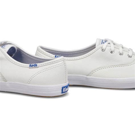 keds champion leather white women's.